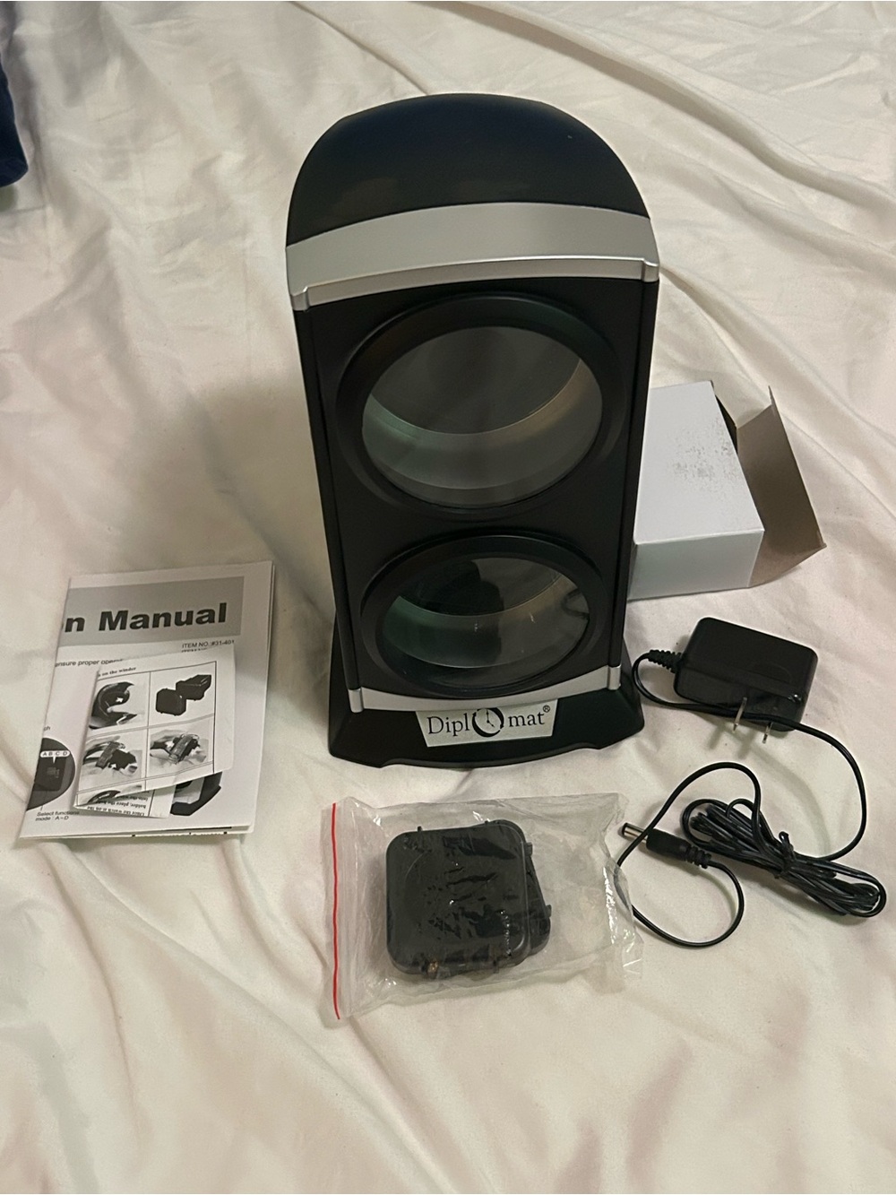 Black Watch Winder with Dual Rotation